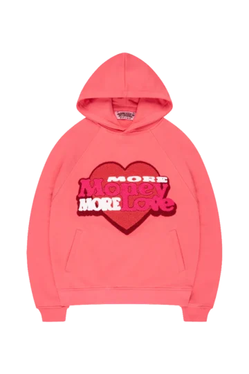 Blaze Heart Kapuzenpullover Rot