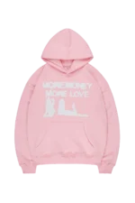 More Money More Love Wet Dream Pink Hoodie