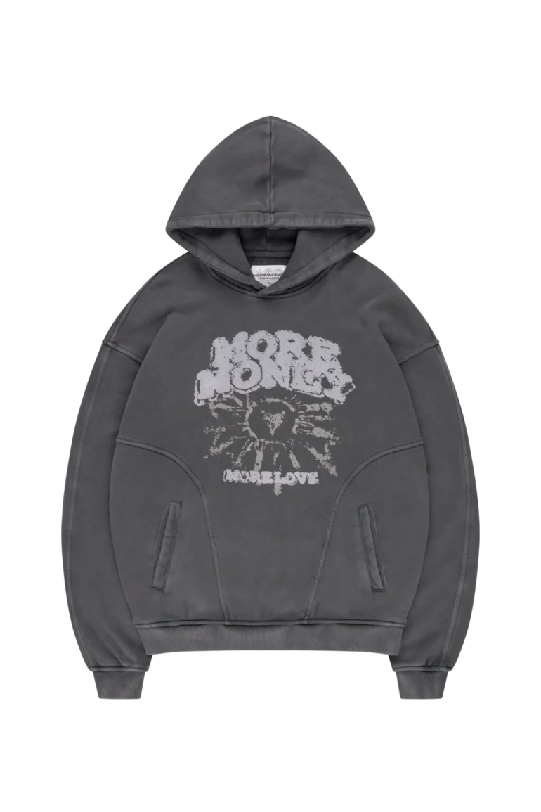 Solstice Hoodie Schwarz verwaschen